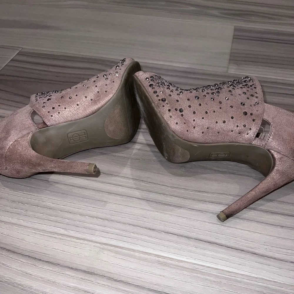 Jennifer Lopez Rhinestone Heels
